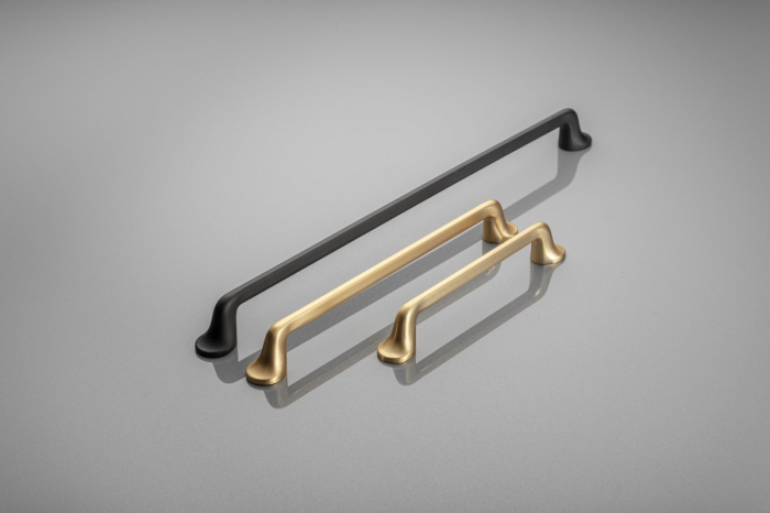 Maner pentru mobila Fabricio, finisaj negru mat GT, L:161 mm [2]