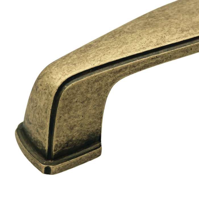 Maner pentru mobila Ferdi, finisaj alama antichizata CB, 160 mm [3]