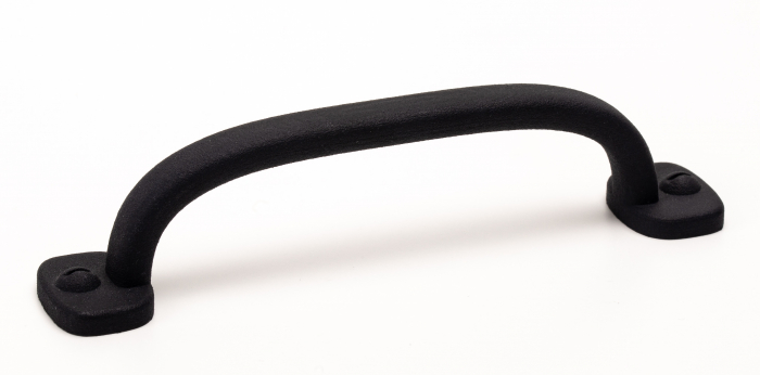 Maner pentru mobila Firm, finisaj negru texturat, L:125,8 mm [5]