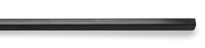 Maner pentru mobila Flapp Aluminium, finisaj negru periat, L:1100 mm [5]