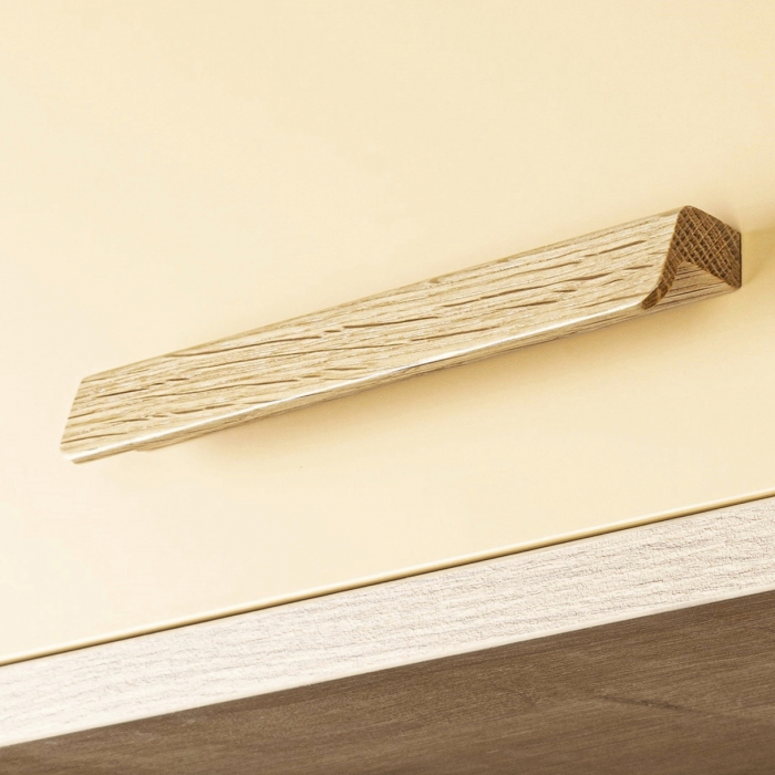 Maner pentru mobila Flapp Wood, finisaj natur, L:70 mm [2]