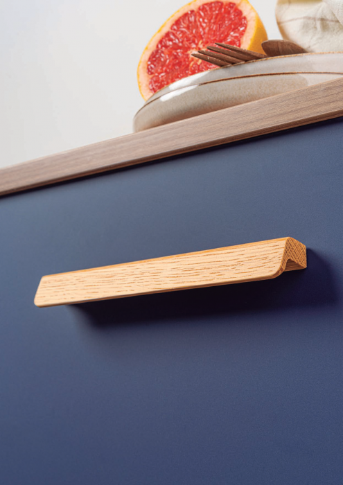 Maner pentru mobila Flapp Wood, finisaj stejar, L:70 mm [2]