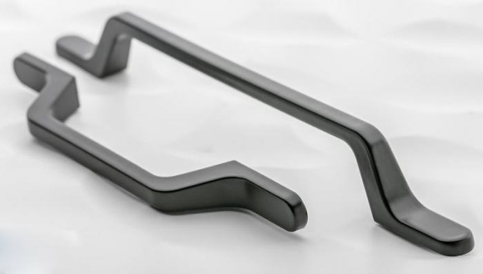 Maner pentru mobila Flavio, finisaj negru mat GT, L:161 mm [3]