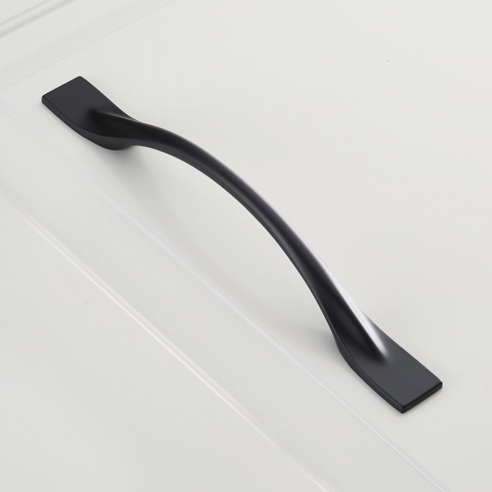 Maner pentru mobila Flow, finisaj negru mat GT, L:200 mm [4]