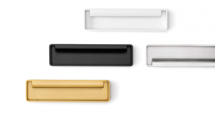 Maner pentru mobila Fold, finisaj alb mat, L 174 mm [3]