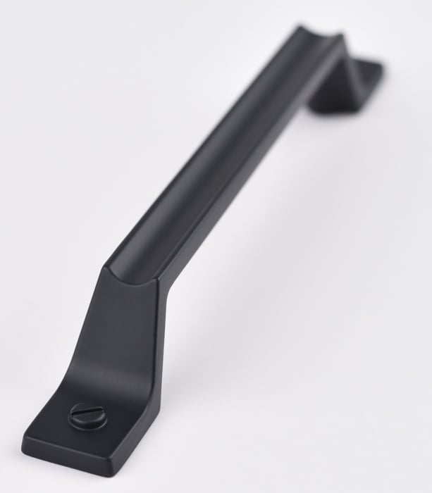 Maner pentru mobila Galya, finisaj negru mat CB, 128 mm [3]