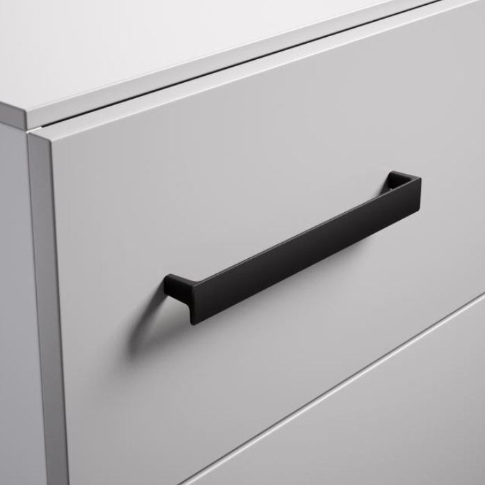 Maner pentru mobila Gen, finisaj negru grafit, L:234 mm [4]