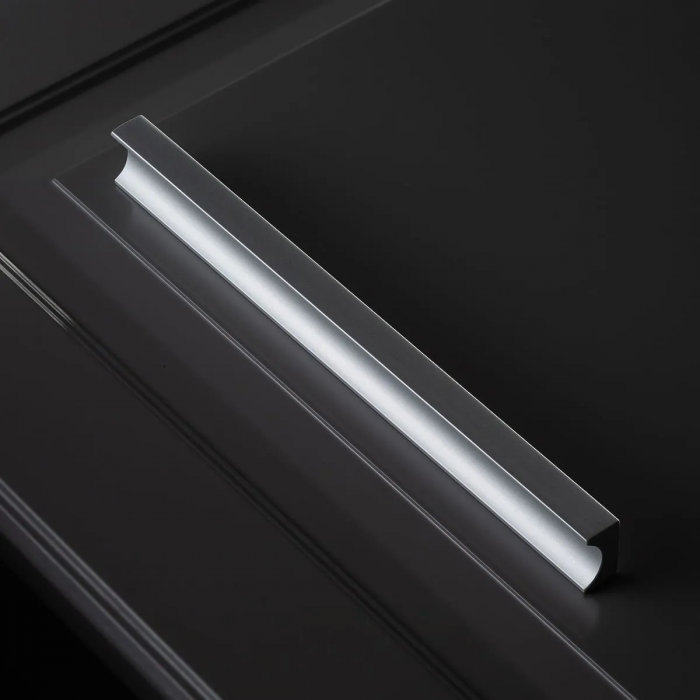 Maner pentru mobila Groove, finisaj aluminiu GT, L:360 mm [3]