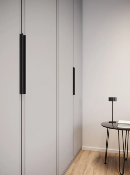 Maner pentru mobila Groove, finisaj negru mat GT, L:360 mm [2]