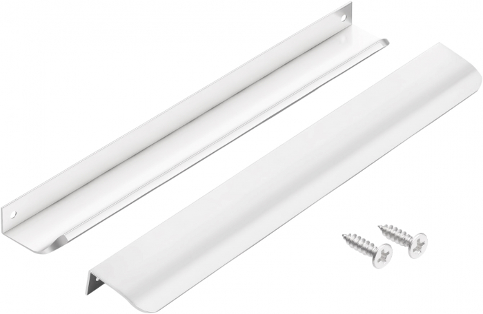 Maner pentru mobila Hexa GT, finisaj alb mat GT, L:290 mm [2]