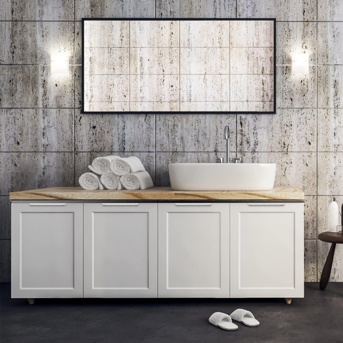 Maner pentru mobila Hexa GT, finisaj alb mat GT, L:290 mm [3]