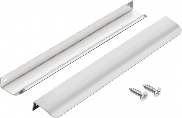 Maner pentru mobila Hexa GT, finisaj aluminiu GT, L:360 mm [2]