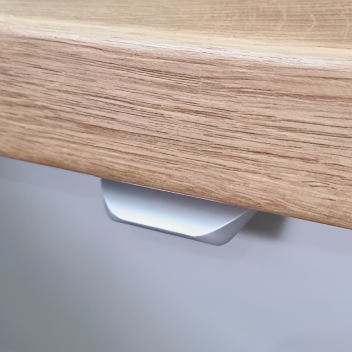Maner pentru mobila Hexa GT, finisaj aluminiu GT, L:50 mm [3]