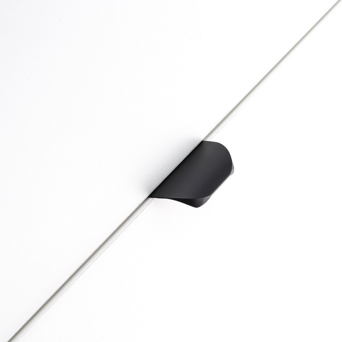 Maner pentru mobila Hexa GT, finisaj negru mat GT, L:50 mm [2]