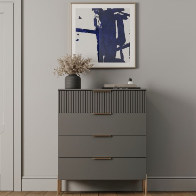 Mâner pentru mobilă Hexa GTV, rose gold GT, L: 225 mm [5]