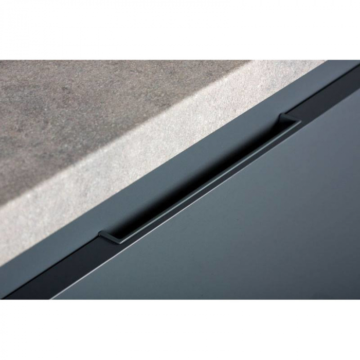 Maner pentru mobila Hide, finisaj negru mat, L:90 mm [3]