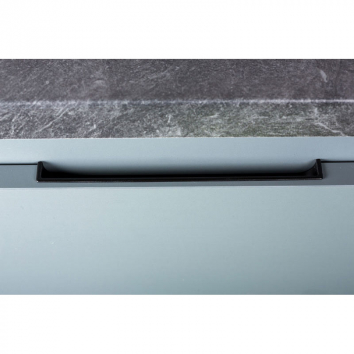 Maner pentru mobila Hide, finisaj negru mat, L:90 mm [2]