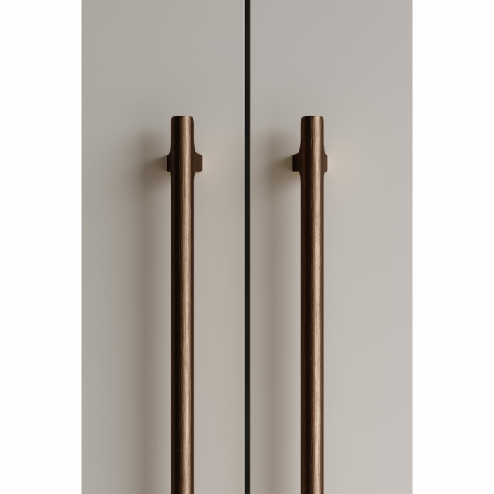 Maner pentru mobila Hinoki Big, finisaj bronz periat, L:500 mm [4]
