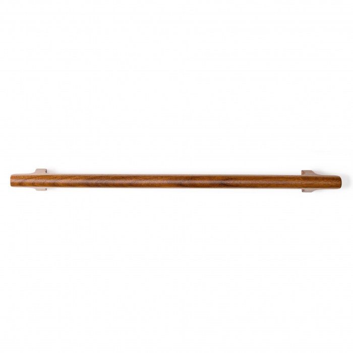 Maner pentru mobila Hinoki Wood Big, finisaj nuc, L:500 mm [2]