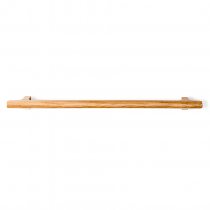 Maner pentru mobila Hinoki Wood Big, finisaj stejar, L:500 mm [2]