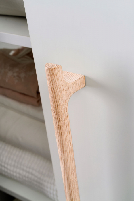 Maner pentru mobila Hinoki Wood, finisaj natur, L:220 mm [4]