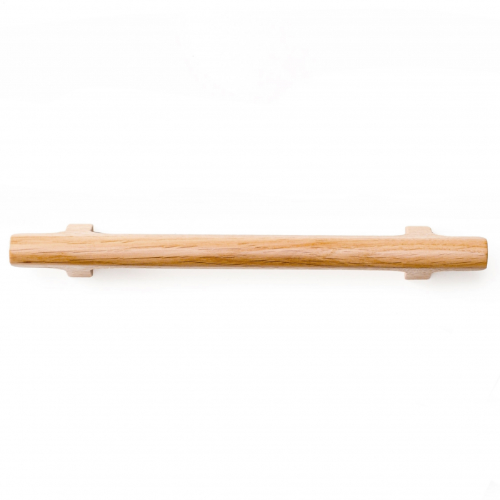 Maner pentru mobila Hinoki Wood, finisaj stejar, L:220 mm [2]