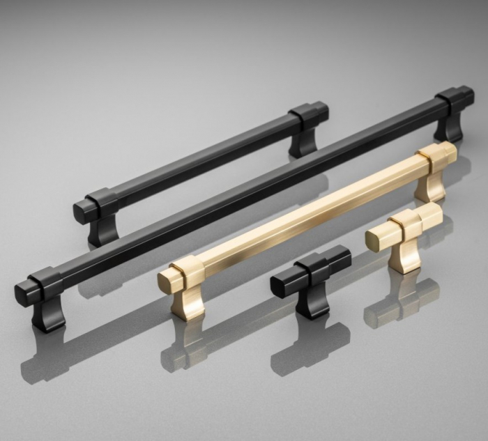 Maner pentru mobila Imperial, finisaj auriu periat GT, L:290 mm [6]