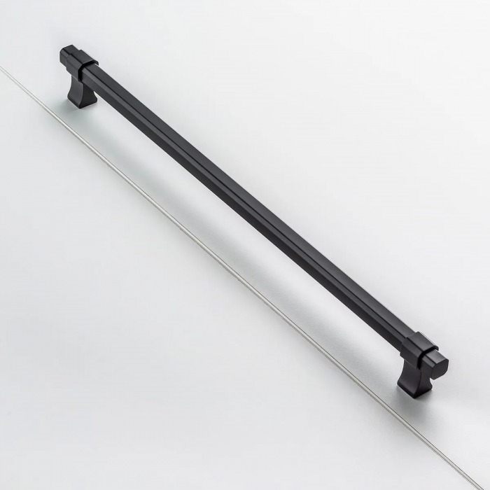 Maner pentru mobila Imperial, finisaj negru mat GT, L:290 mm [3]