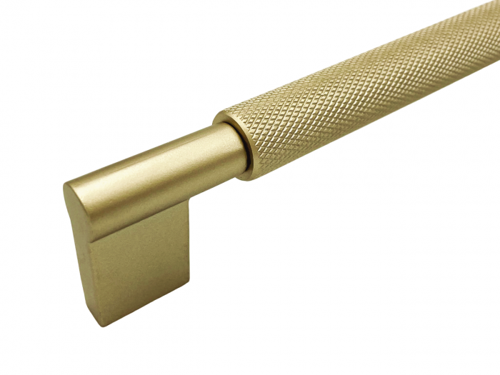 Maner pentru mobila Karelia Knurling, finisaj alama mata CB, 320 mm [3]