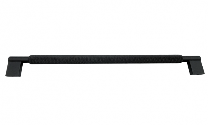 Maner pentru mobila Karelia Knurling, finisaj negru mat CB, 320 mm [2]