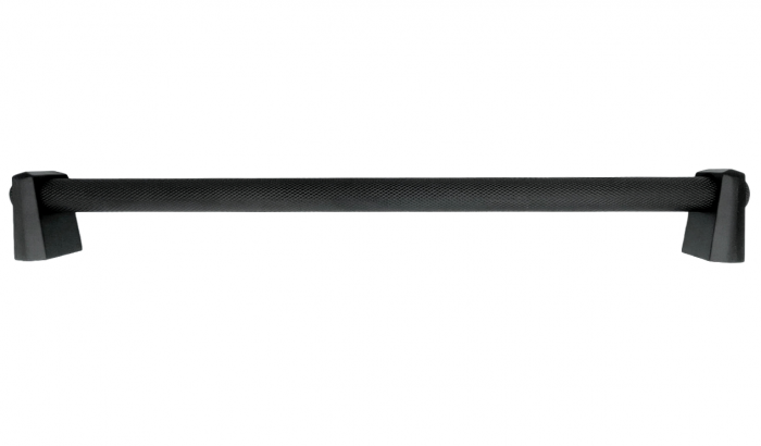 Maner pentru mobila Kasper Knurling, finisaj negru mat CB, 320 mm [2]