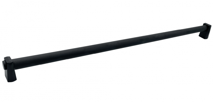 Maner pentru mobila Kasper Knurling, finisaj negru mat  CB, 896 mm [1]