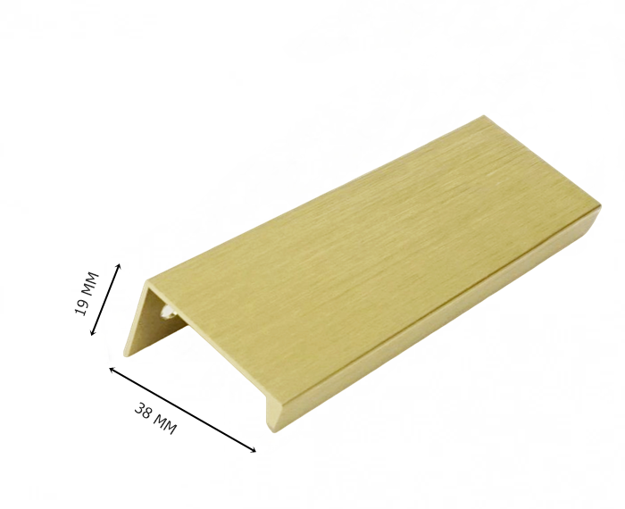 Maner pentru mobila Kenzo, finisaj alama periata, L:150 mm [6]