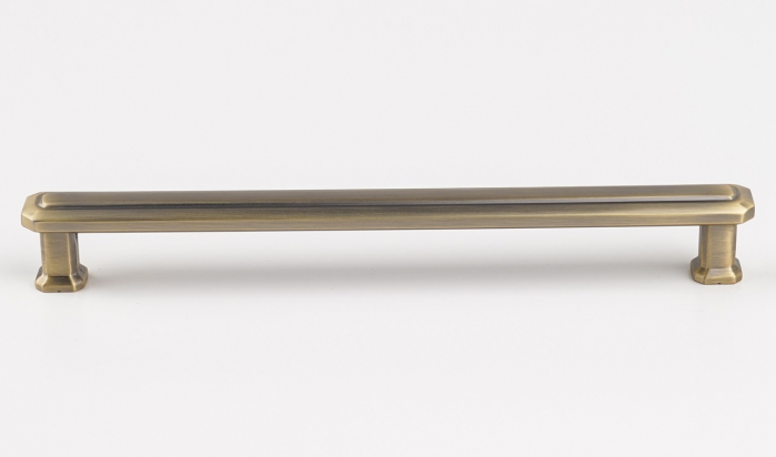 Maner pentru mobila King, finisaj alama antichizata periata CB, 192 mm [4]