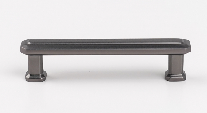 Maner pentru mobila King, finisaj negru gun metal CB, 96 mm [4]