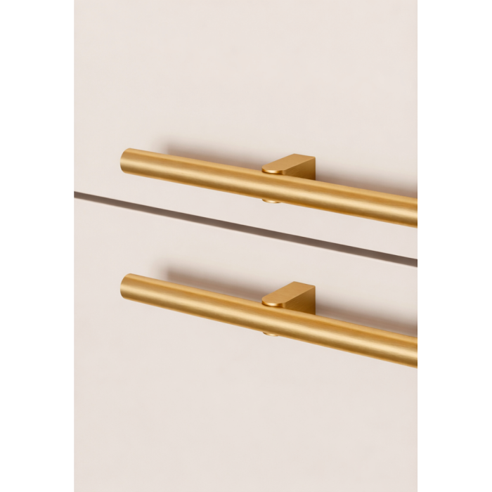 Maner pentru mobila Kumo, finisaj alama cava periata, L:480 mm [5]