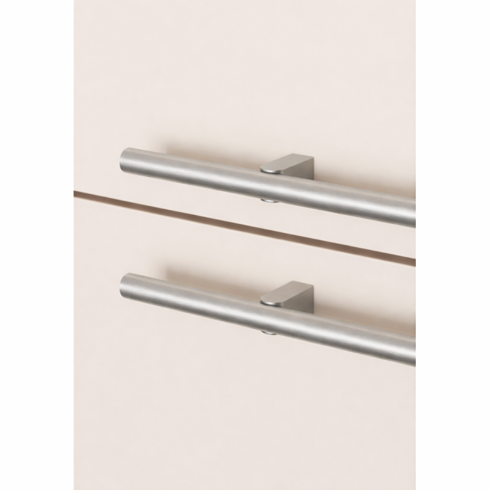 Maner pentru mobila Kumo, finisaj otel inoxidabil, L:480 mm [5]