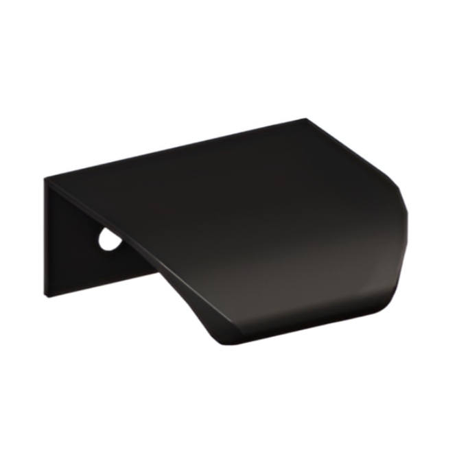 Maner pentru mobila Lentis, finisaj negru mat, L:52 mm [1]