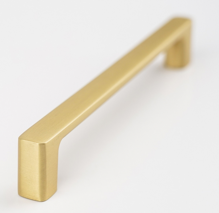Maner pentru mobila Leta, finisaj alama satin CB, 160 mm [3]
