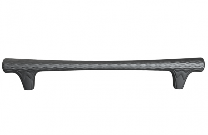 Maner pentru mobila Lina, finisaj negru mat CB, 128 mm [2]