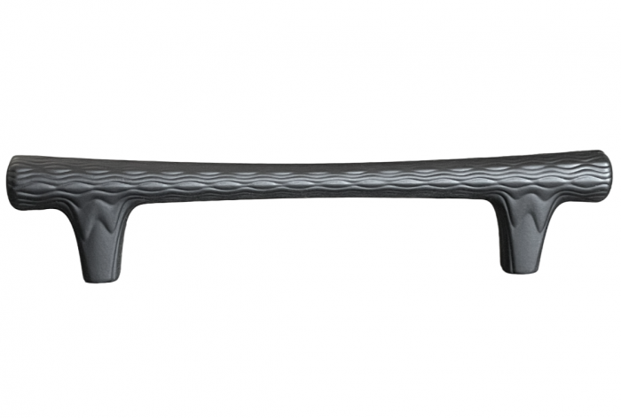Maner pentru mobila Lina, finisaj negru mat CB, 96 mm [2]