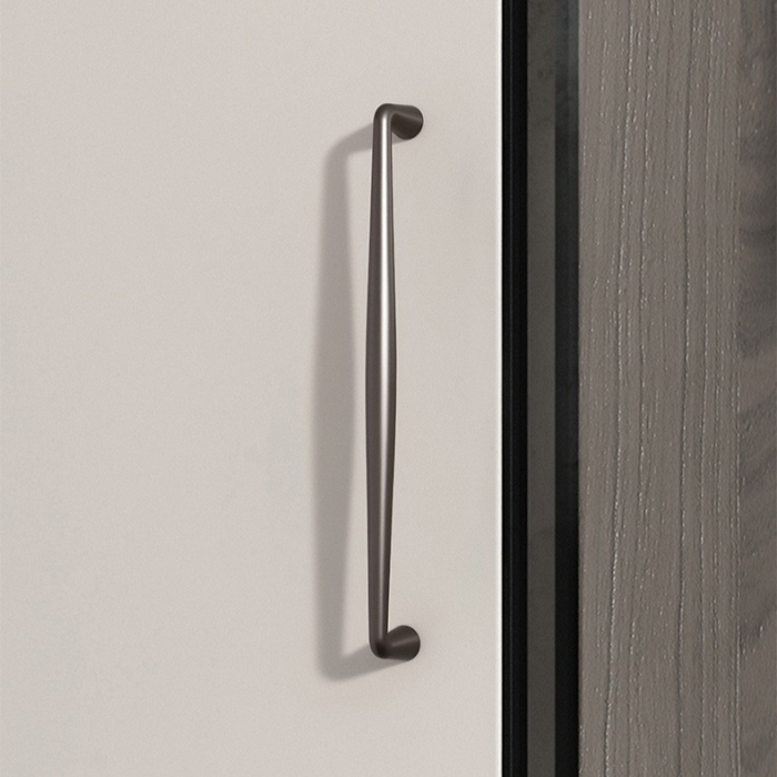 Maner pentru mobila Linea, finisaj titan, L:109 mm [3]