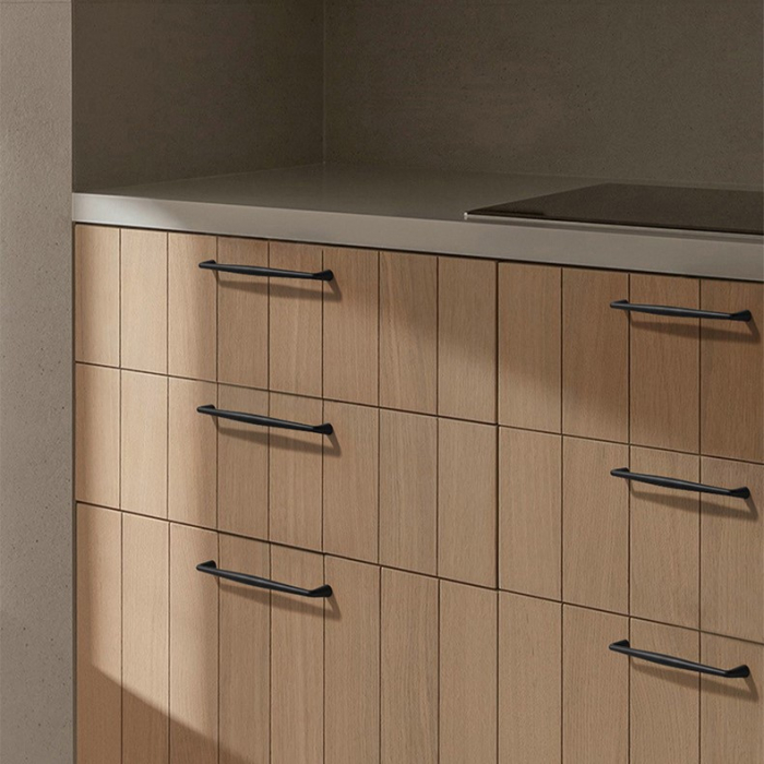 Maner pentru mobila Linea, finisaj titan, L:140 mm [4]
