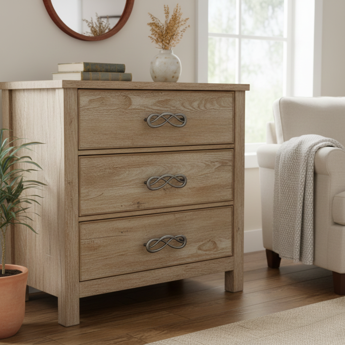 Maner pentru mobila Loire, finisaj argint antichizat, L:105 mm [4]