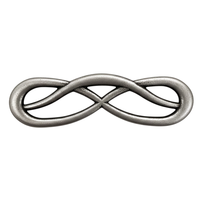 Maner pentru mobila Loire, finisaj argint antichizat, L:140 mm [2]