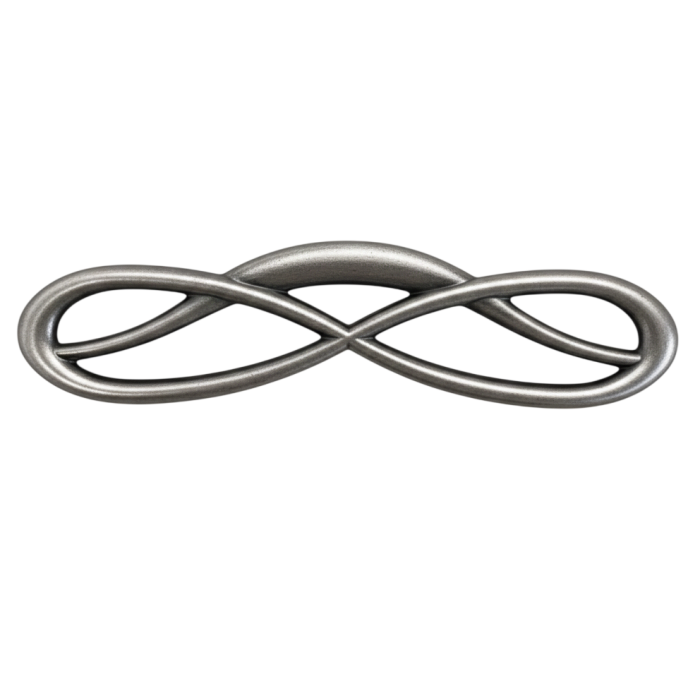 Maner pentru mobila Loire, finisaj argint antichizat, L:180 mm [2]