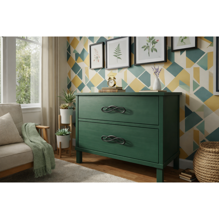 Maner pentru mobila Loire, finisaj negru grafit, L:105 mm [4]