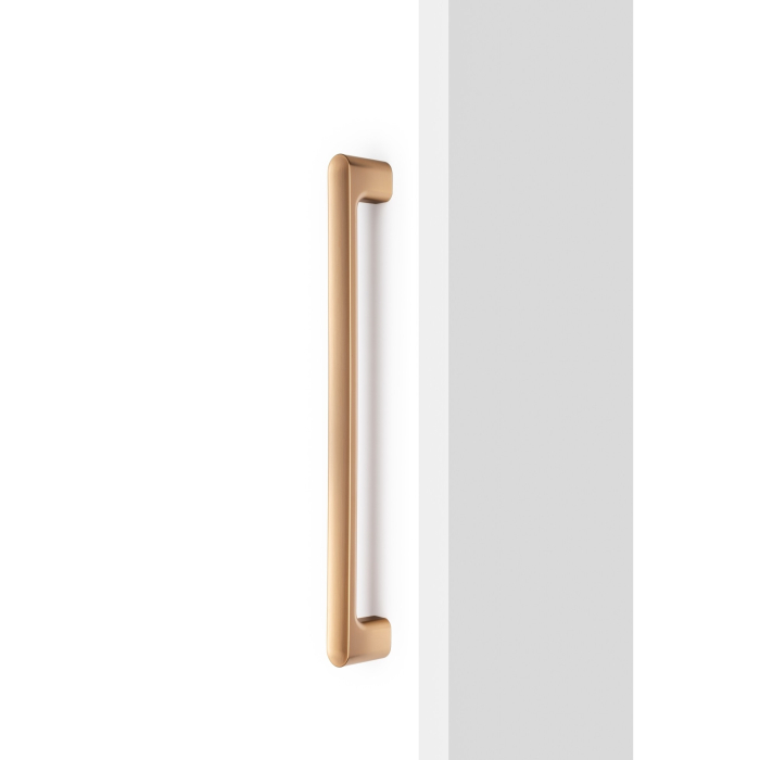 Maner pentru mobila Luv Big, finisaj alama cava periata, L:419 mm [3]