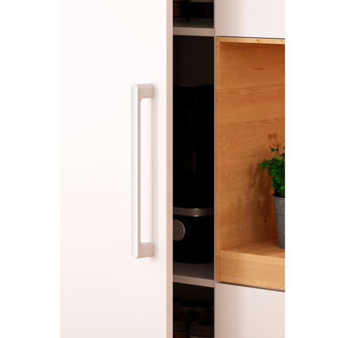 Maner pentru mobila Luv Big, finisaj alb mat, L:419 mm [4]