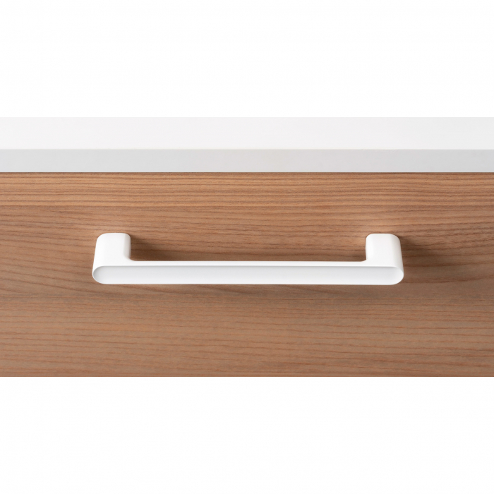 Maner pentru mobila Luv, finisaj alb mat, L 330 mm [3]